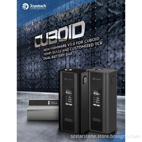 2016 Newest 100% original Joytech cuboid 150w TC mod wholesale in stock